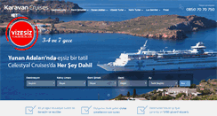 Desktop Screenshot of karavancruises.com